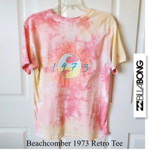 🌴🌼BILLABONG BEACH COMBER 1973 RETRO TIE DYE T SHIRT TEE TOP 🌼🌴